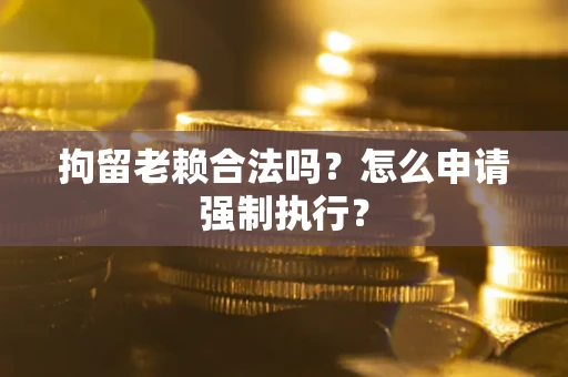 武汉拘留老赖合法吗？怎么申请强制执行？