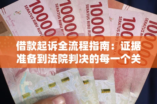 武汉借款起诉全流程指南：证据准备到法院判决的每一个关键步骤