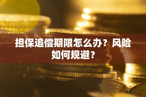 武汉担保追偿期限怎么办？风险如何规避？