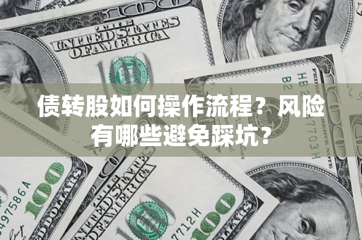 武汉债转股如何操作流程?风险有哪些避免踩坑? 武汉债转股如何操作流程?风险有哪些避免踩坑?
